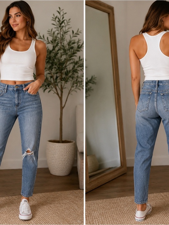 Joe's Jeans Denim - Joe’s Jeans High-Rise Light Blue Skinny Ankle — Size 27